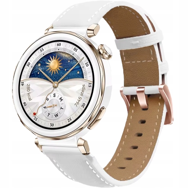 Pasek Skórzany Opaska Do Huawei Watch Gt 4 41MM Gt 5 41MM Gt 5 Pro 42MM