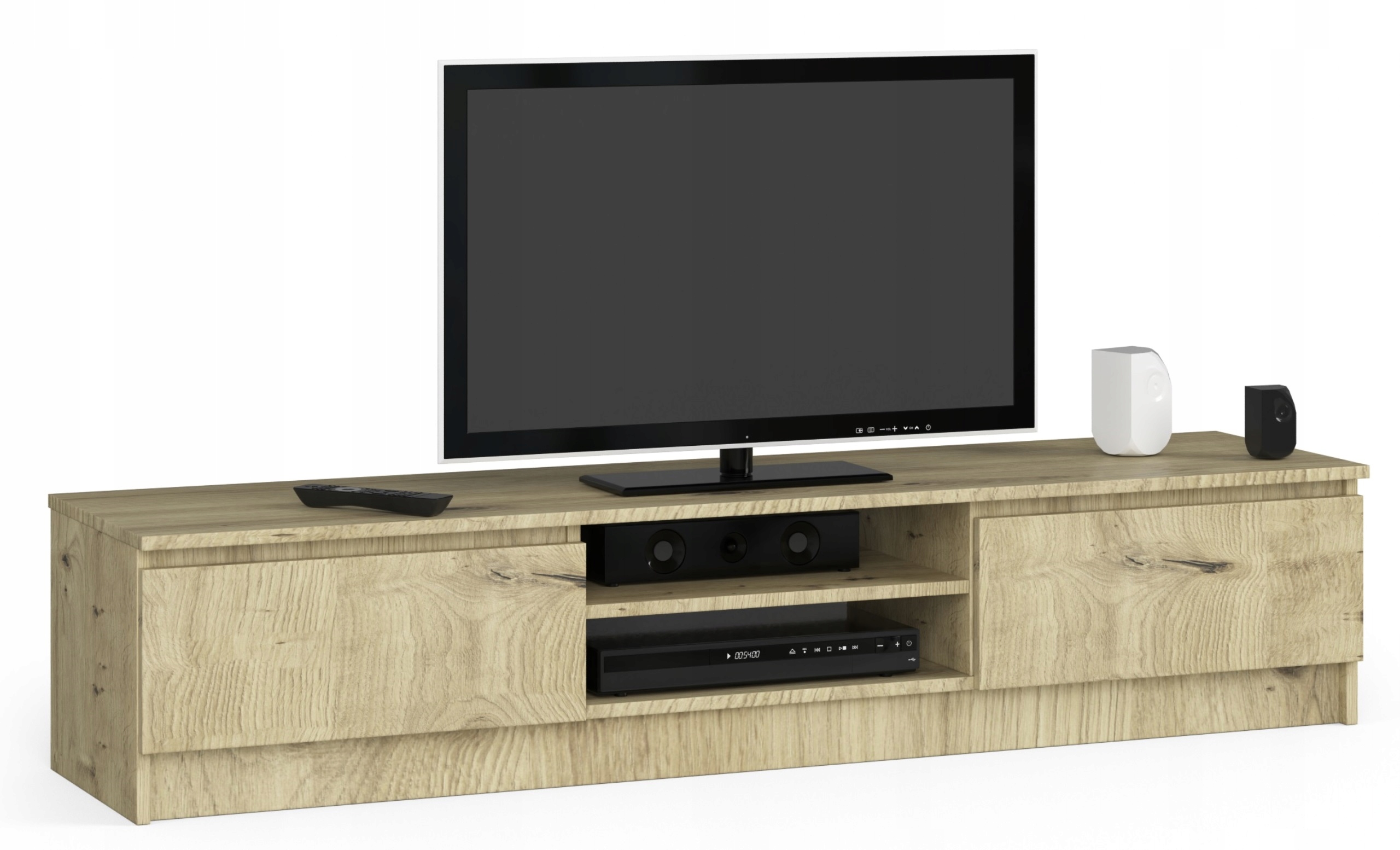 Skriňa Rtv stolík 2D1P 160 cm dub artisan komoda Akd