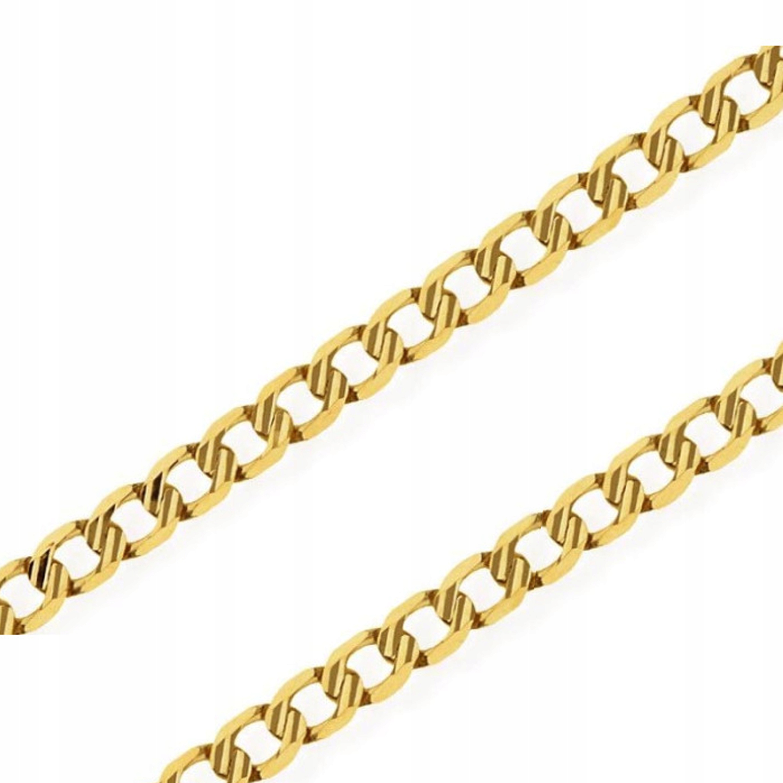 Zlatý řetízek 585 Vazba „pancr“ 45 CM 5,69 g módní dárek vazba 14k