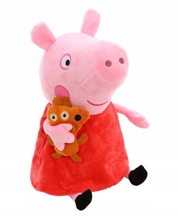 

Duża Pepa Poduszka Przytulanka Śpiewa Polsku 50cm