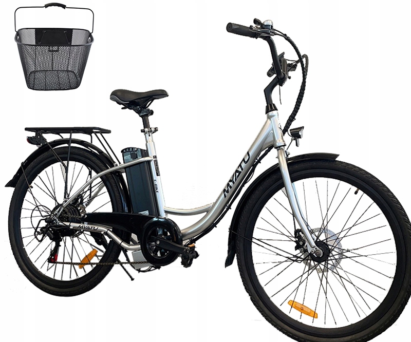 Rower Elektryczny Damski 26'' 250W 15Ah 80KM 9331589990804