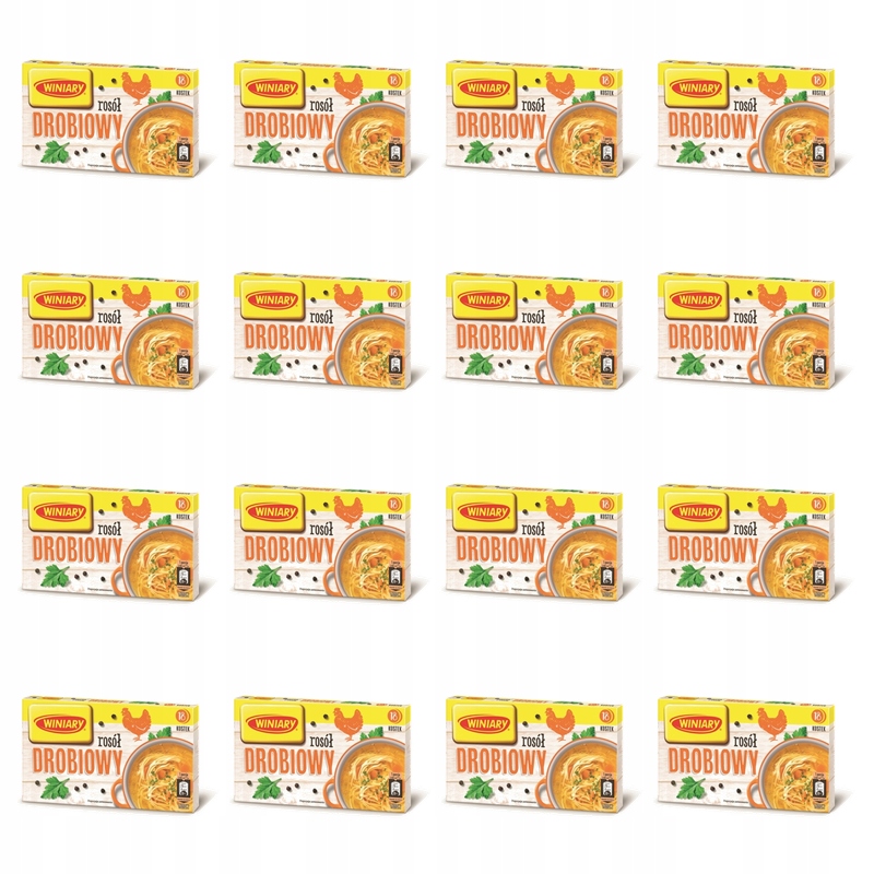 Winiary Drůbeží vývar 180 g (18 kostek) X16