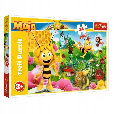 

Puzzle Maxi 24 El Pszczółka Maja, Trefl 14297