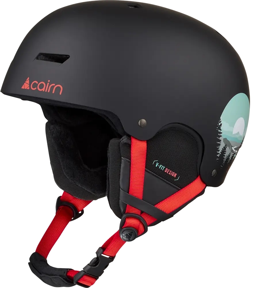Kask narciarski snowboardowy Cairn Darwin 53 54 Pokrowiec