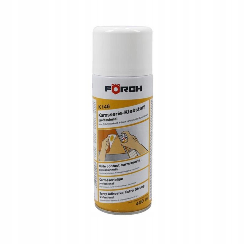 Forch K146 profesjonalny klej do tapicerki i podsufitki w sprayu 400ml