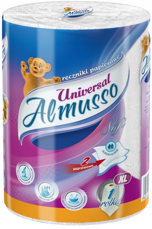 

Almusso Uniwersal Ręcznik papierowy kuchenny 30m