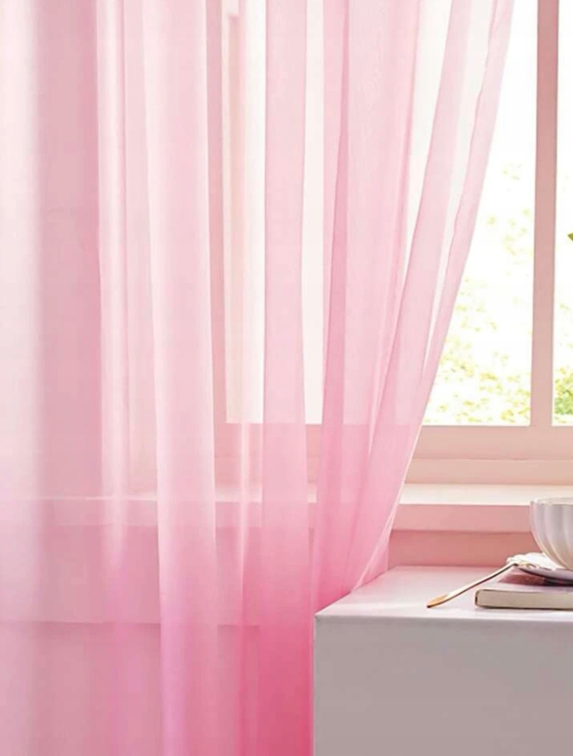 WOAL RÓŻOWY 300CM FIRANY SABLE I GATUNEK GŁADKI PIEKNY KOLOR WESELE ŚLUB Materiał woal