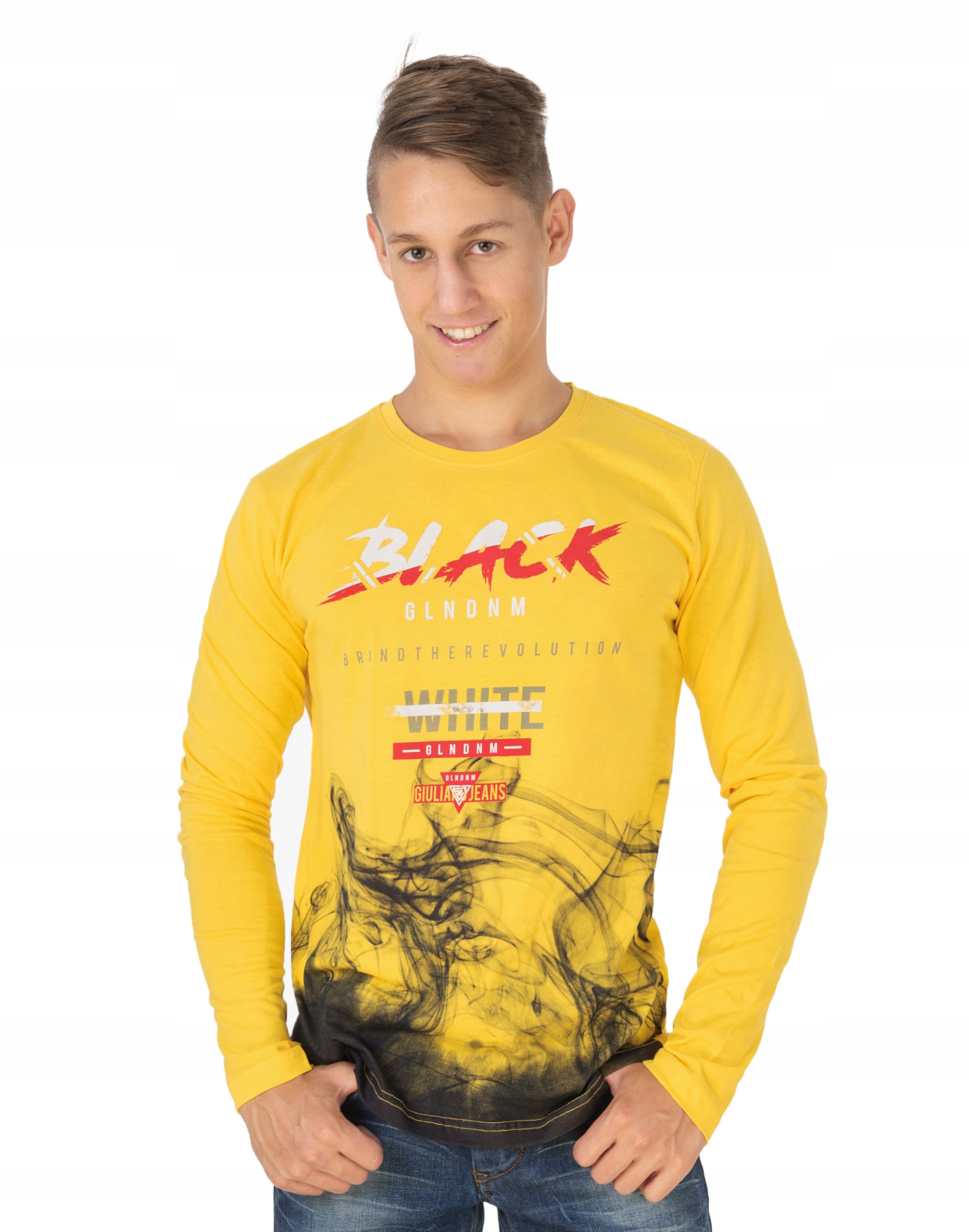 

Koszulka Męska z Długim Rękawem Long 1003-04 r XXL