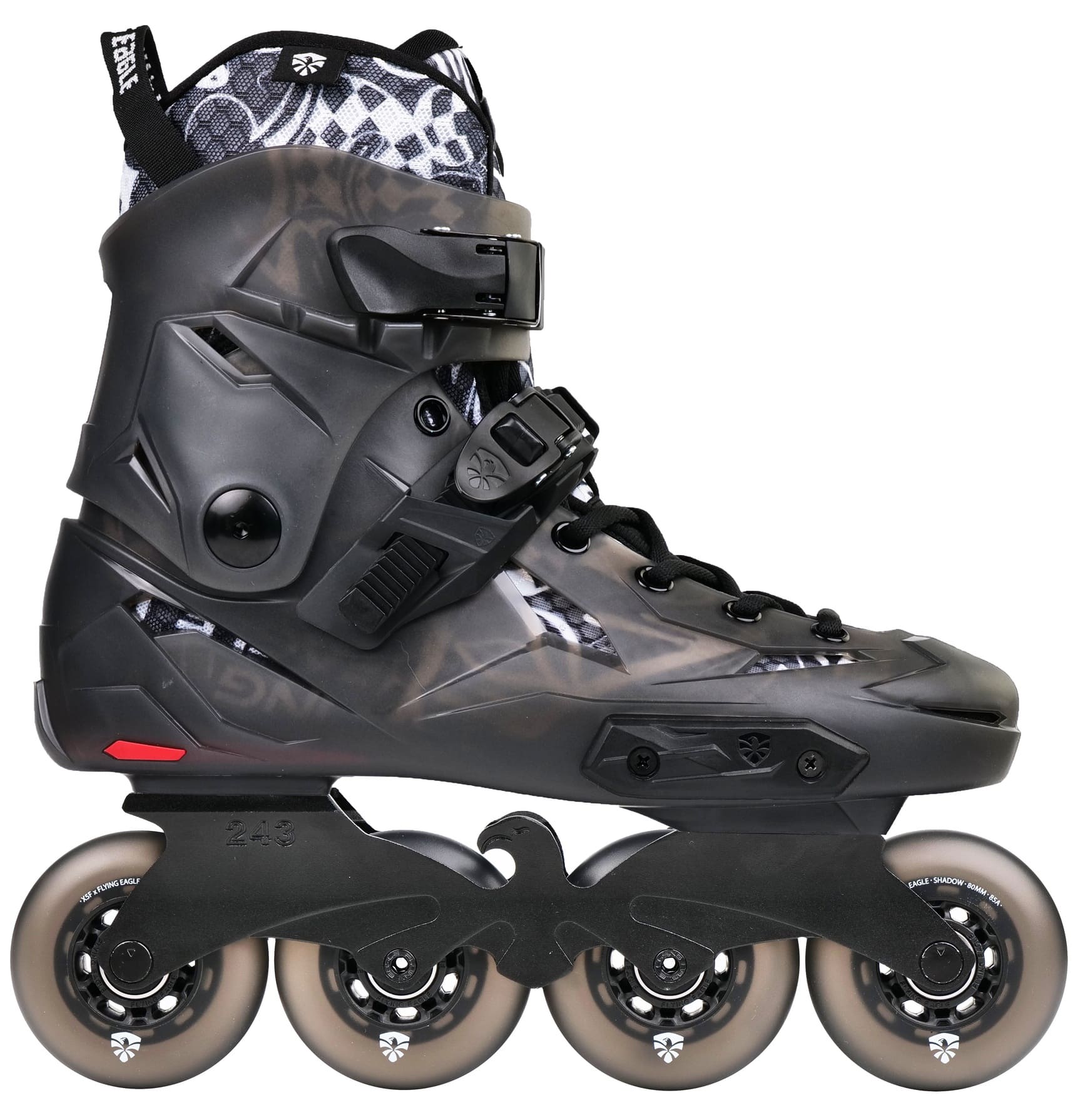 Rolki Flying Eagle X5F Shadow szary 44