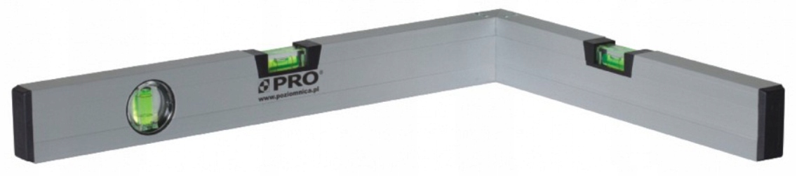 Vodováha pro roviny 30 x 40 eloxovaná Pevná A Odolná Polský Výrobek