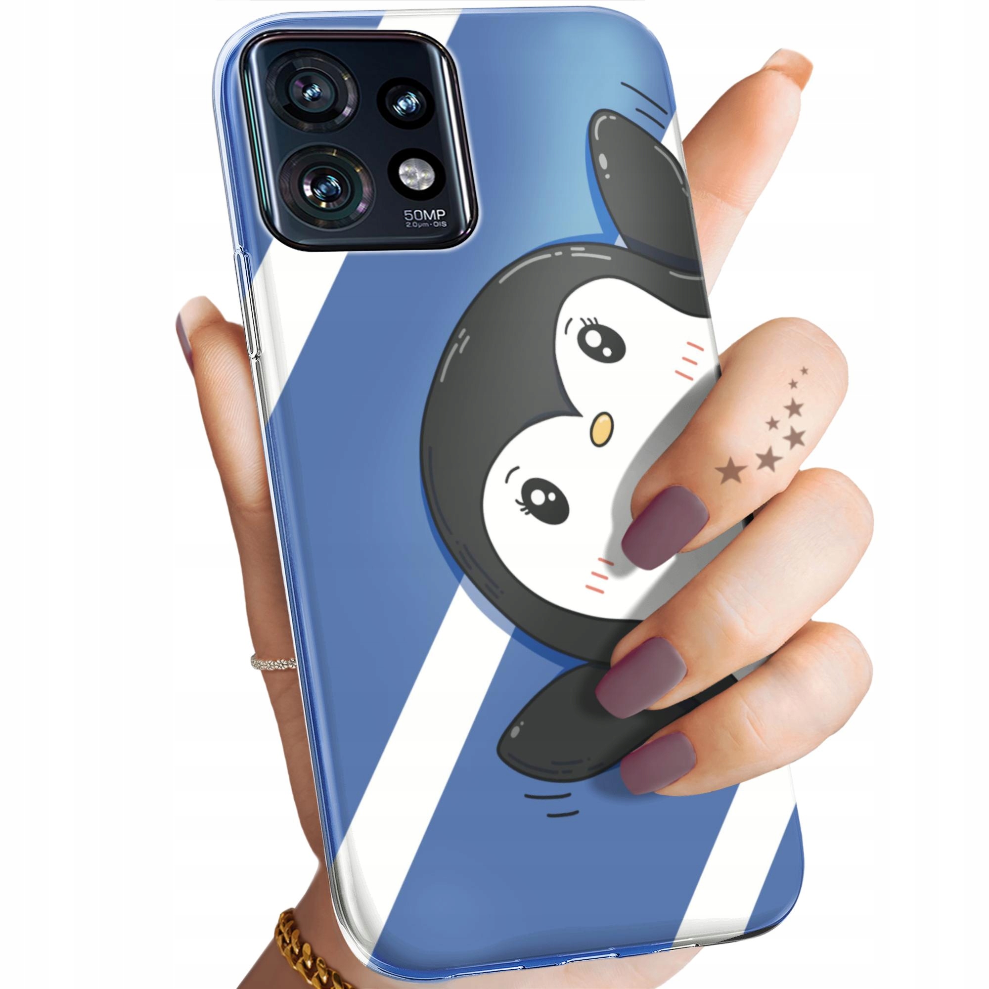Etui Do Motorola Edge 40 Pro Pingwinek Pingwin Happy Feet Obudowa