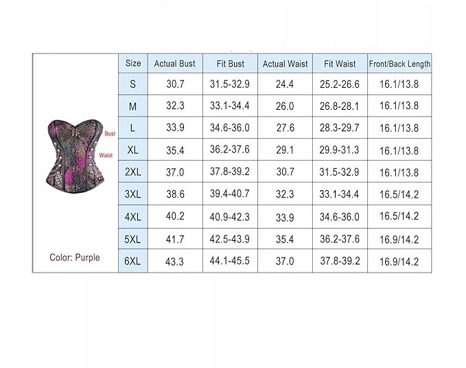 Gorset Wyszczuplający Modelujący Ciało Stylowy Seksowny Gotycki+Stringi M Model Gotycki