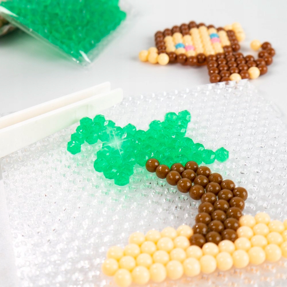 Koraliki Wodne Aqua do Spryskania La Manuli 1800 ele 12 Kolorów DIAMENTY Materiał karton plastik inny