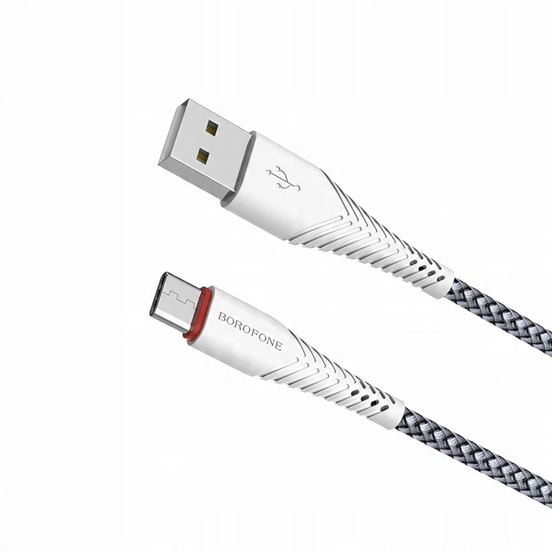 

Borofone kabel Usb-a do Usb-c z pozł. rdzeniem Wh