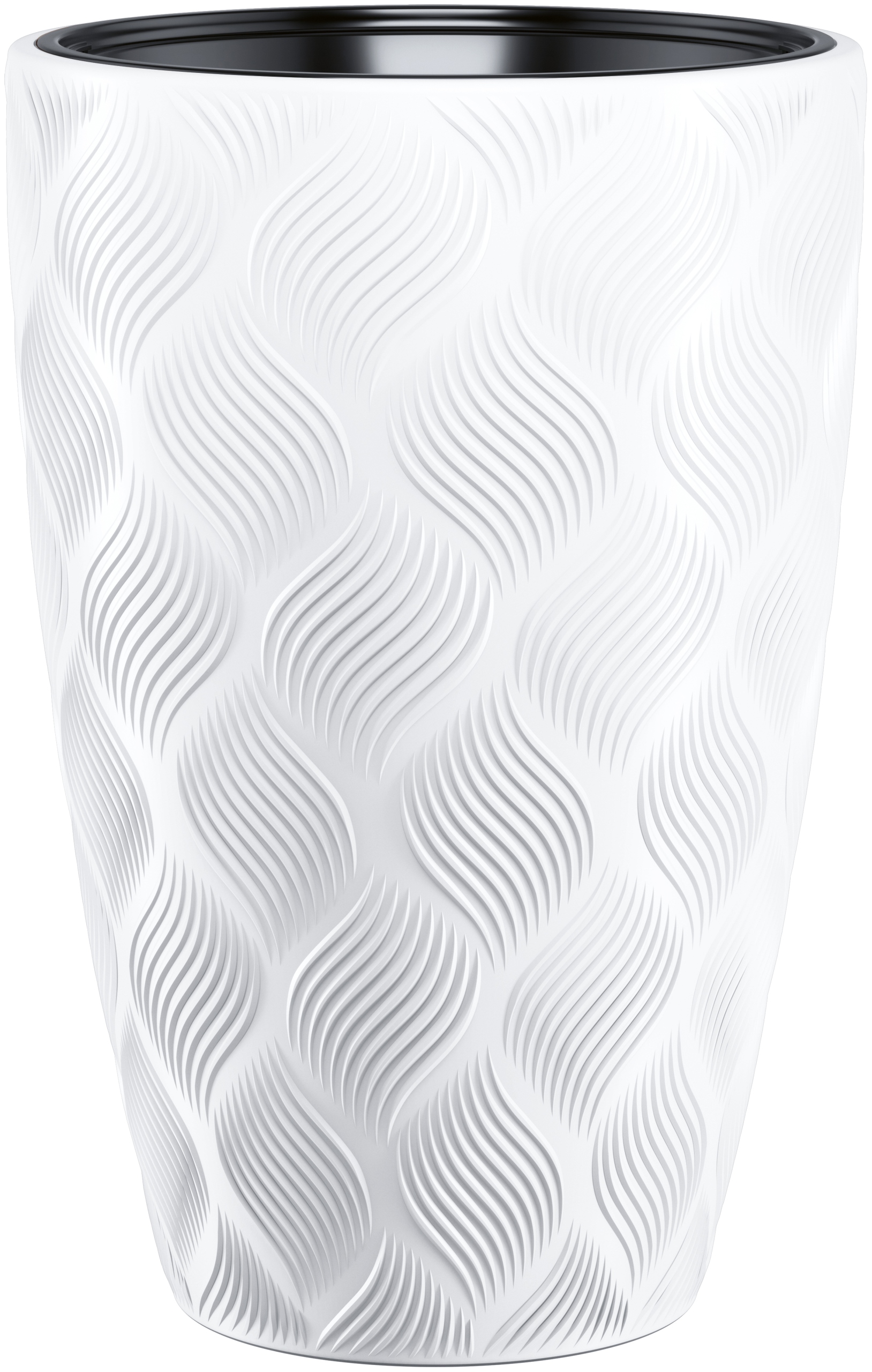 

Donica Flow Slim 3D Z Wkładem H58 FI40 Biały