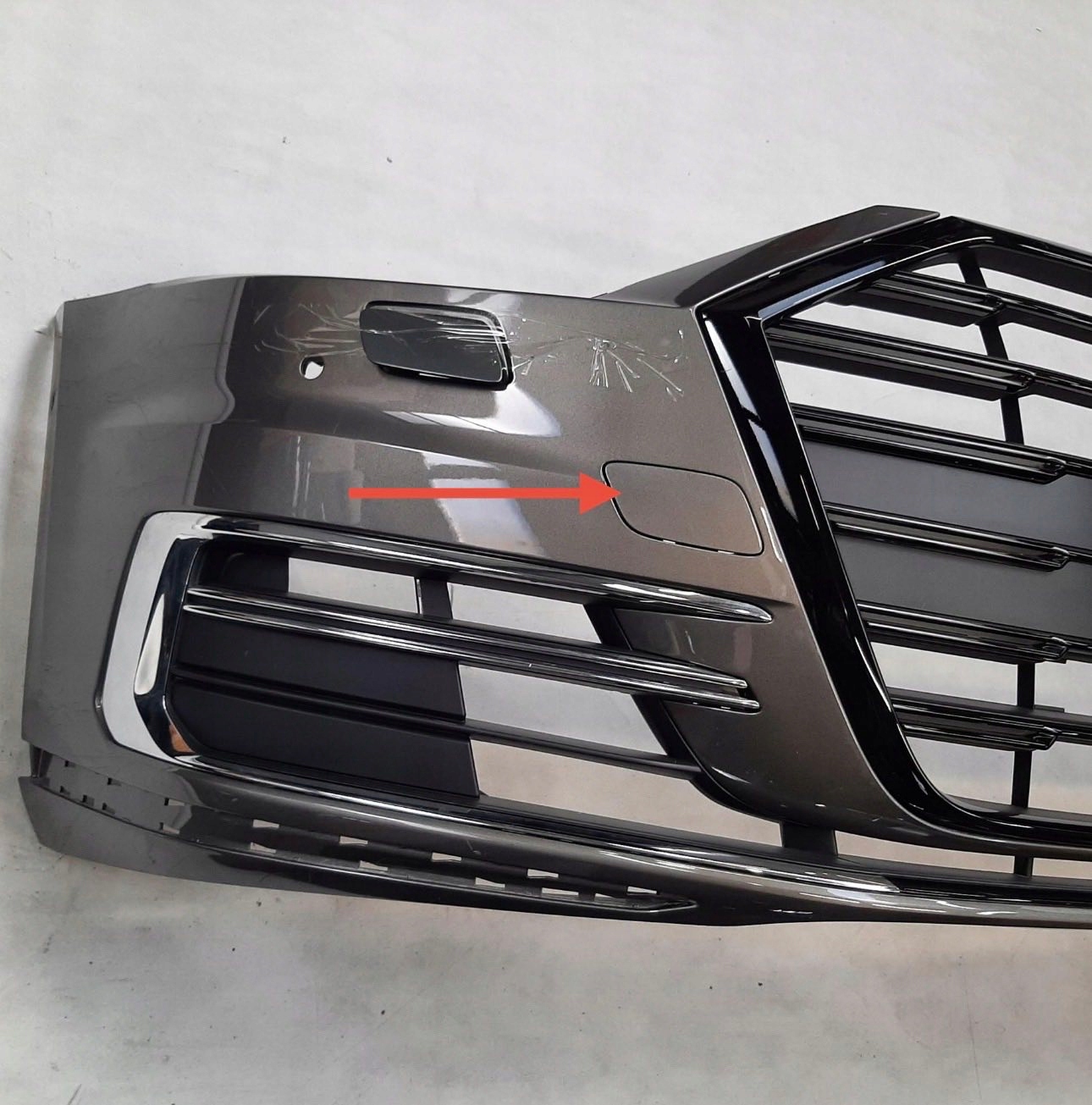 AUDI A8 D5 2017-2021 spoiler bumper front 4N0807241B