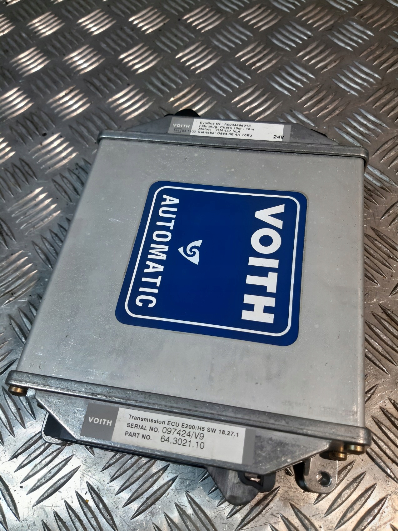 Bedienteil Getriebe getriebe VOITH OM457 hLA CITARO ECU E200