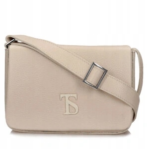 Kabelka Přes Rameno z přírodní kůže Toscanio F150 Krém