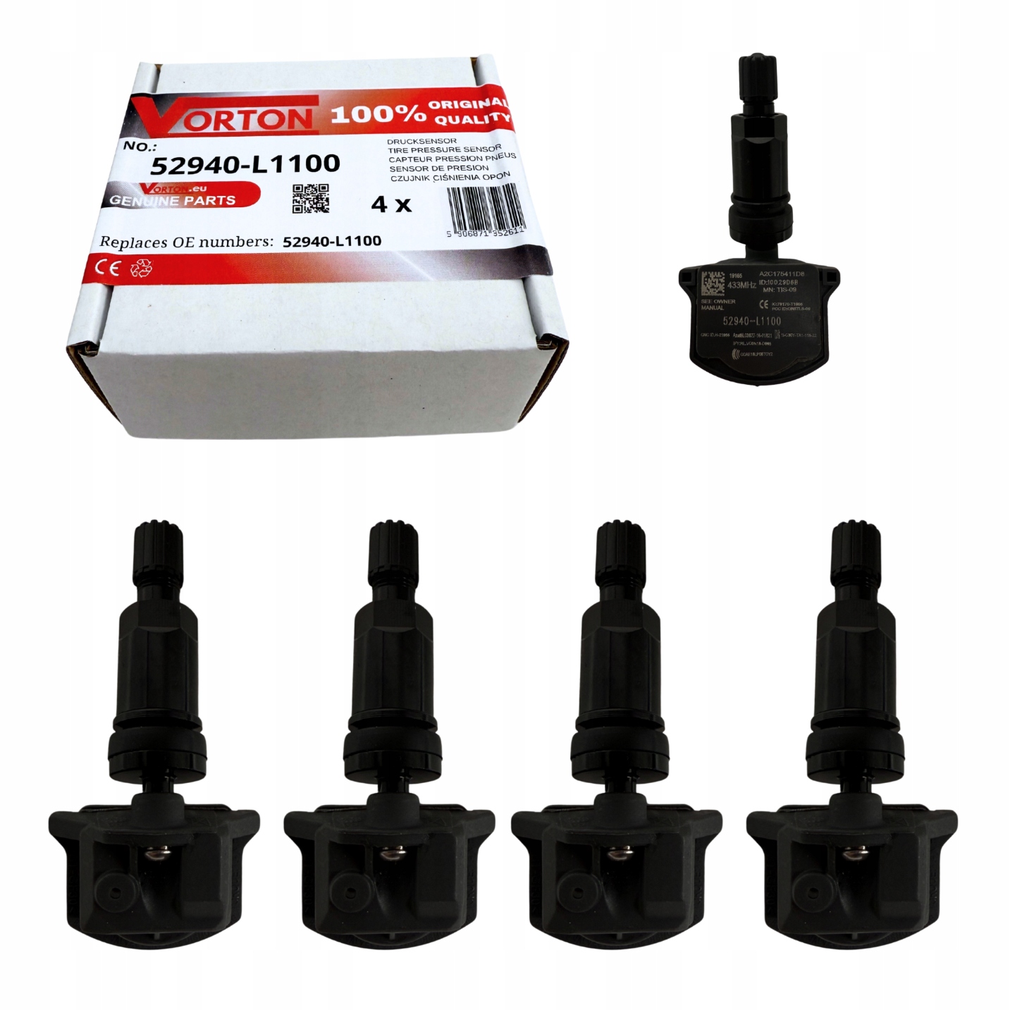 Snímače Tlaku Vzduchu Pneumatiky Kolesá Tpms Hyundai Tucson IV Ioniq 5 Sonata