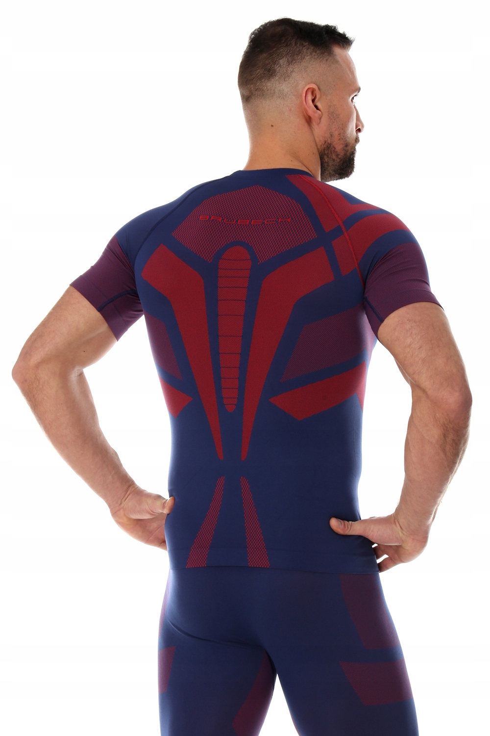 KOSZULKA SPORTOWA TERMOAKTYWNA BRUBECK DRY S BE44 Rękaw krótki rękaw