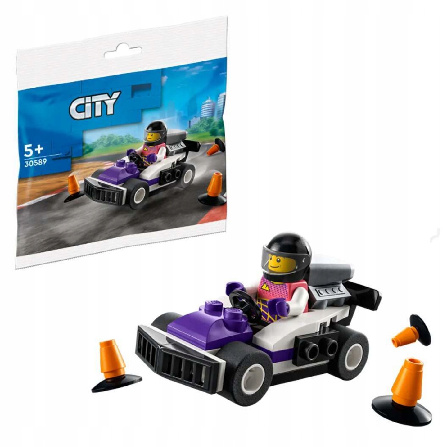 Lego City 30589 Wyścigowy Gokart