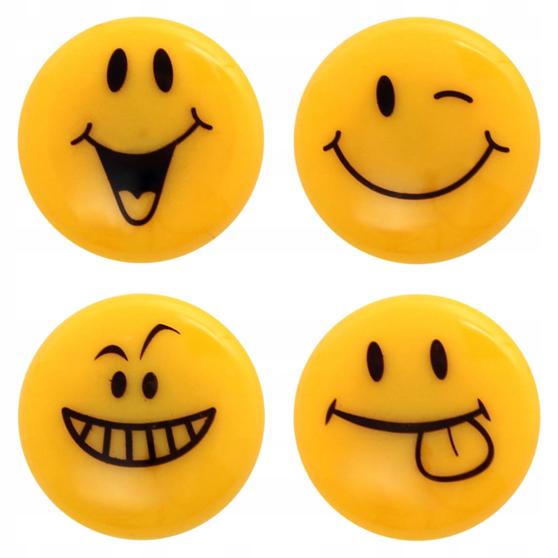 

Magnesy Do Tablic Tablicowe 4x Buźki Emotki Emoji