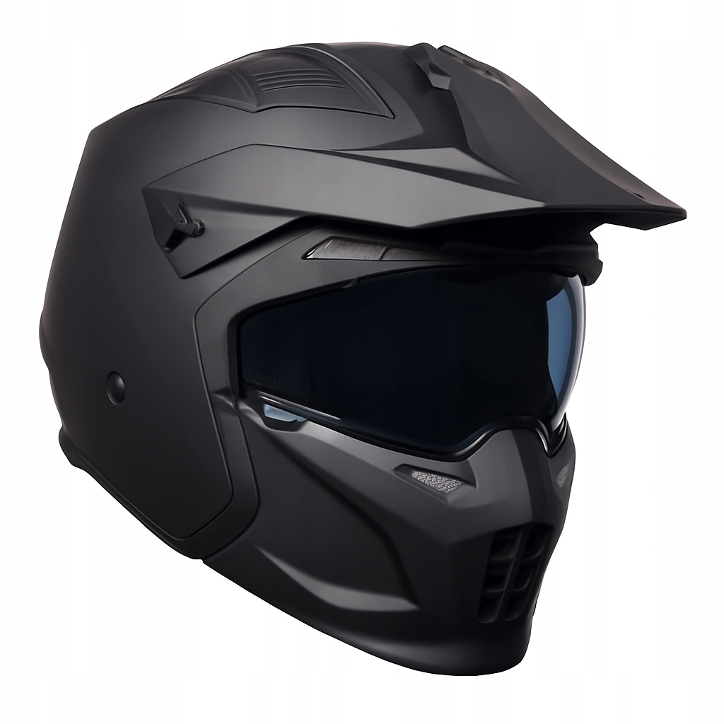 Motocyklová přilba Horn MultiX S 55–56 s odnímatelnými čelistmi pro interkom