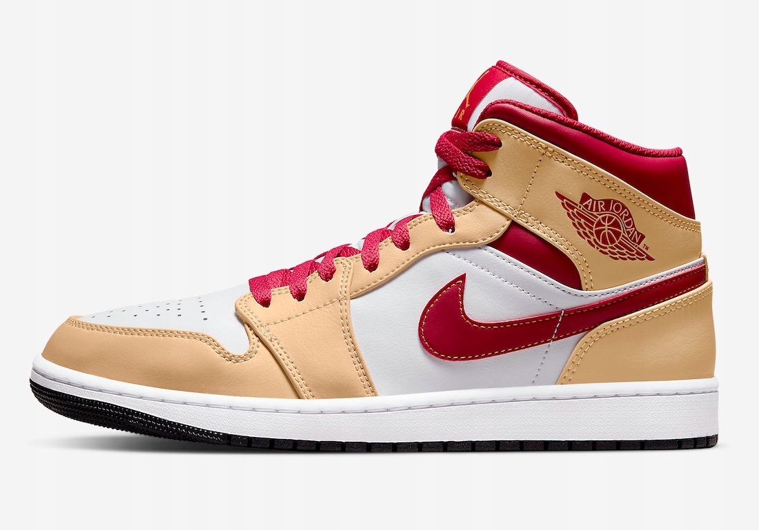 Boty Nike Air Jordan 1 MID (gs) "Light Cardinal Curry" (554725-201) 38 Eu
