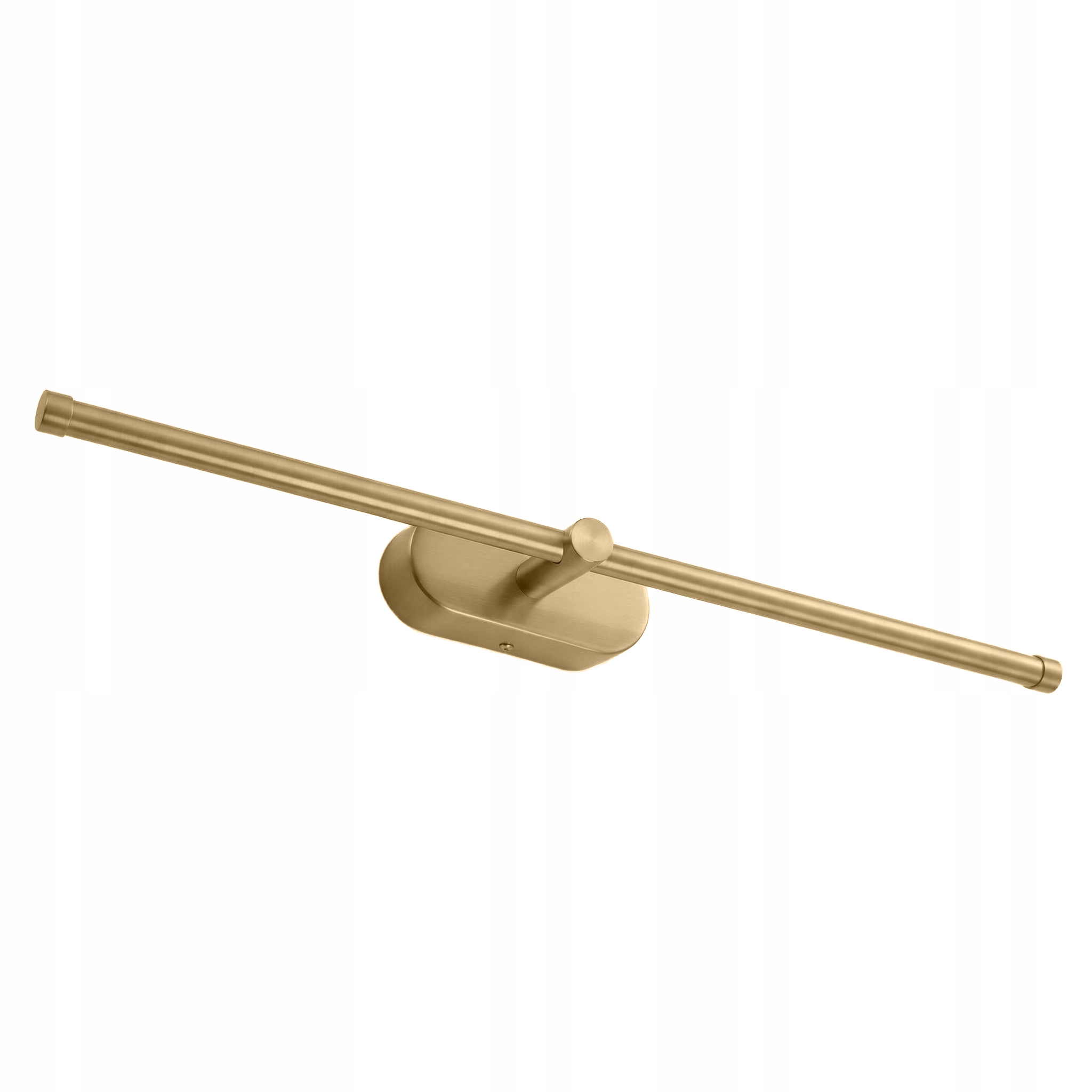 Led Koupelnová Lampa Zlato Kartáčovaná Nad Zrcadlo Minimalistická 60 cm