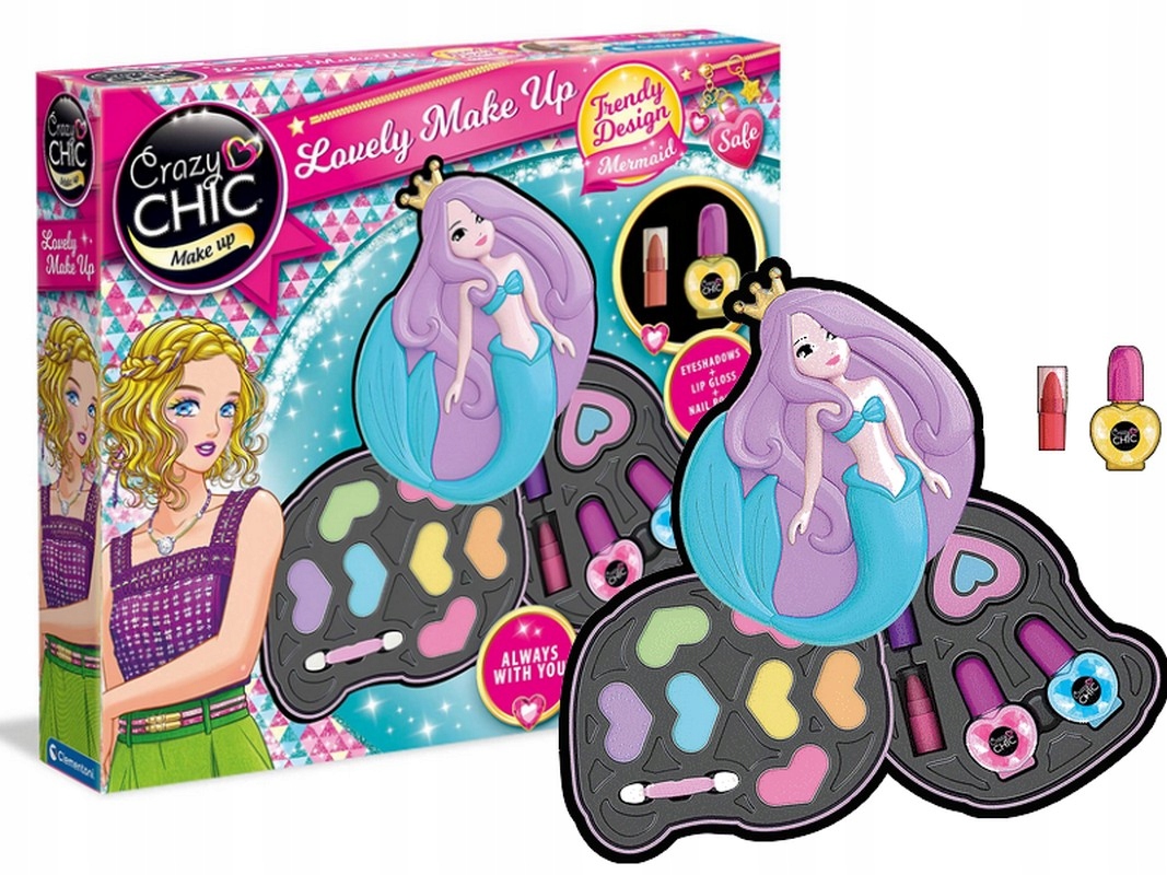

Crazy Chic Zestaw Zestaw Do Makijażu Syrenka