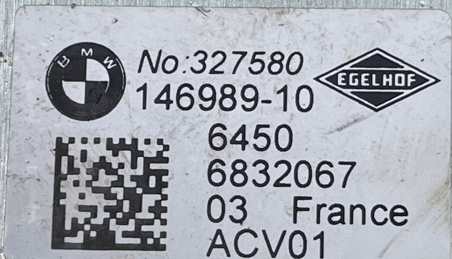SENSOR KLIMAANLAGE ROZPREZNY BMW X5 G05 6832067