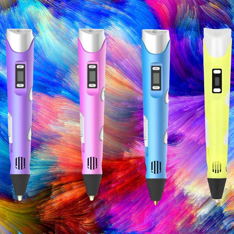 DŁUGOPIS 3D DRUKARKA MAGICZNY PEN DLA DZIECI ZESTAW 10 Metrów WKŁADY PLA Stan opakowania oryginalne