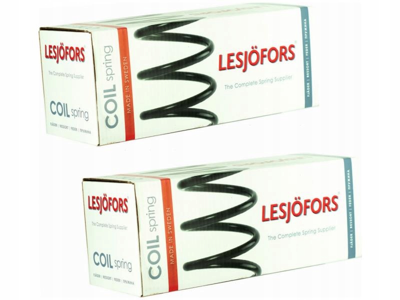 2× lesjofors 4204324 пружина