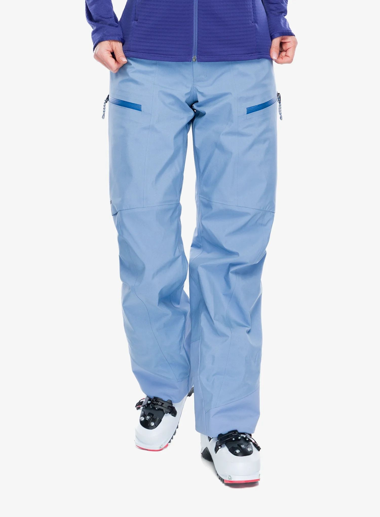 Dámské kalhoty Gore Tex Patagonia PowSlayer Pants barnacle blue L