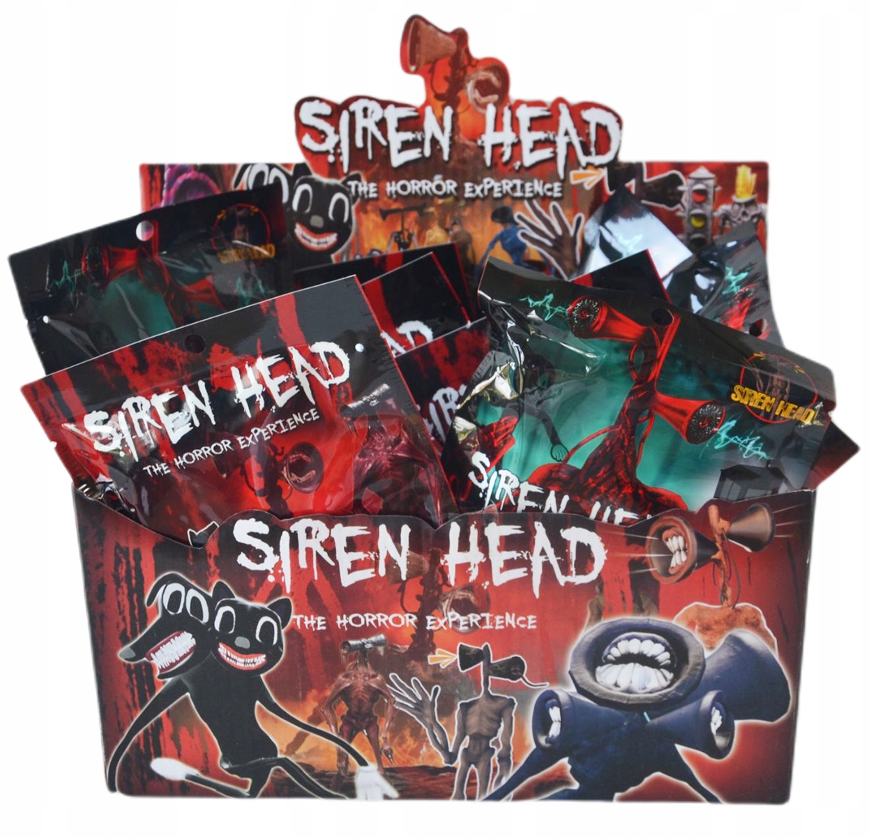 

24 Szt Figurki Saszetka Siren Head Box Z Pl