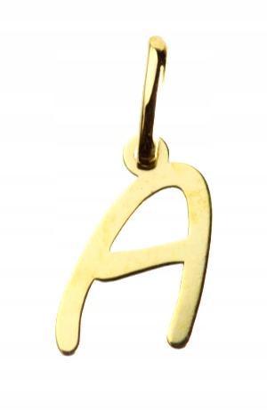 

Literka "a" Zawieszka Złota 333