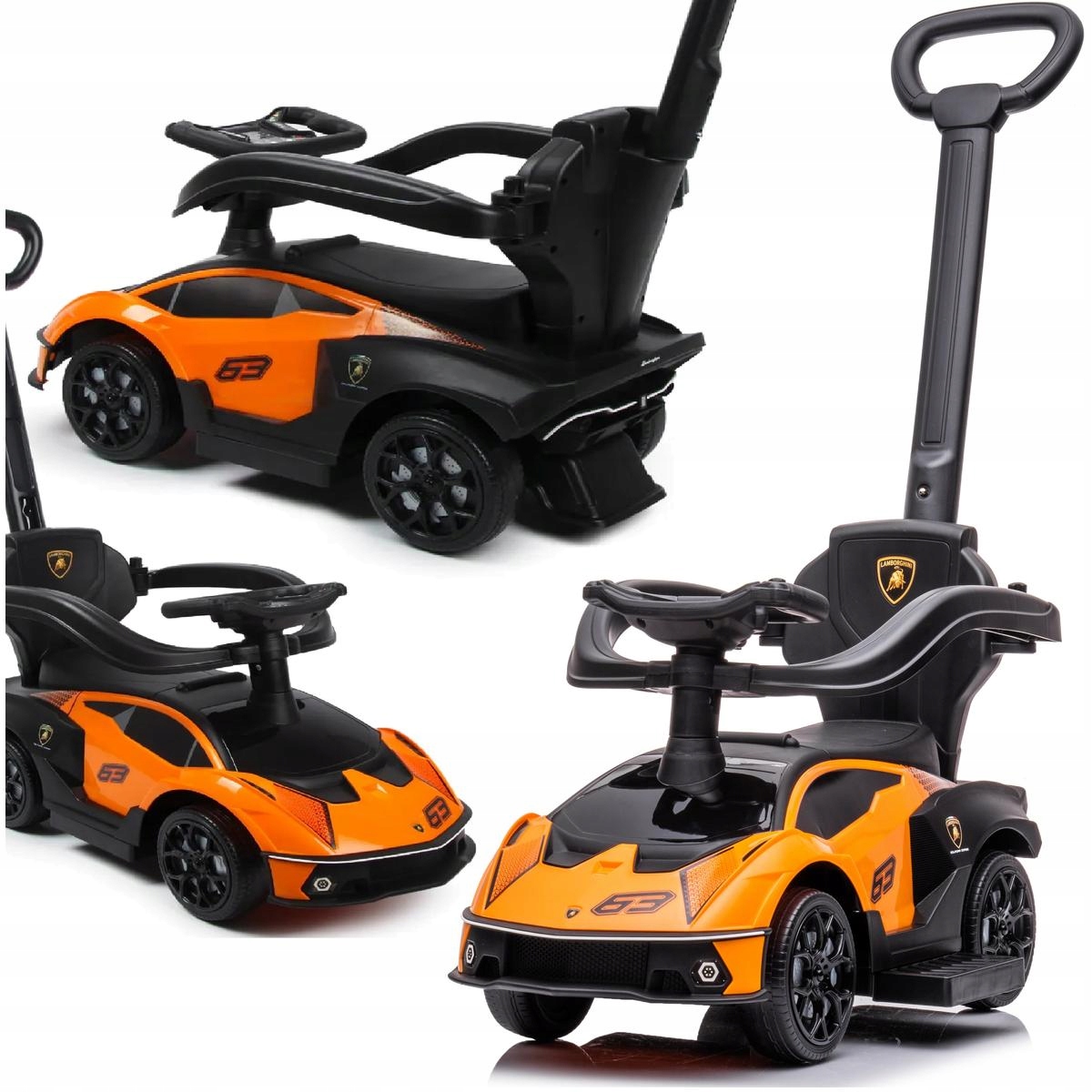 Jeździk Chodzik Pchacz Lamborghini Autko Sportowe Dla Dziecka Enero Toys