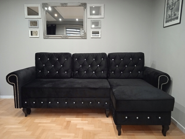 NAROŻNIK SKANDYNAWSKI Z FUNKCJĄ SPANIA - DIANA