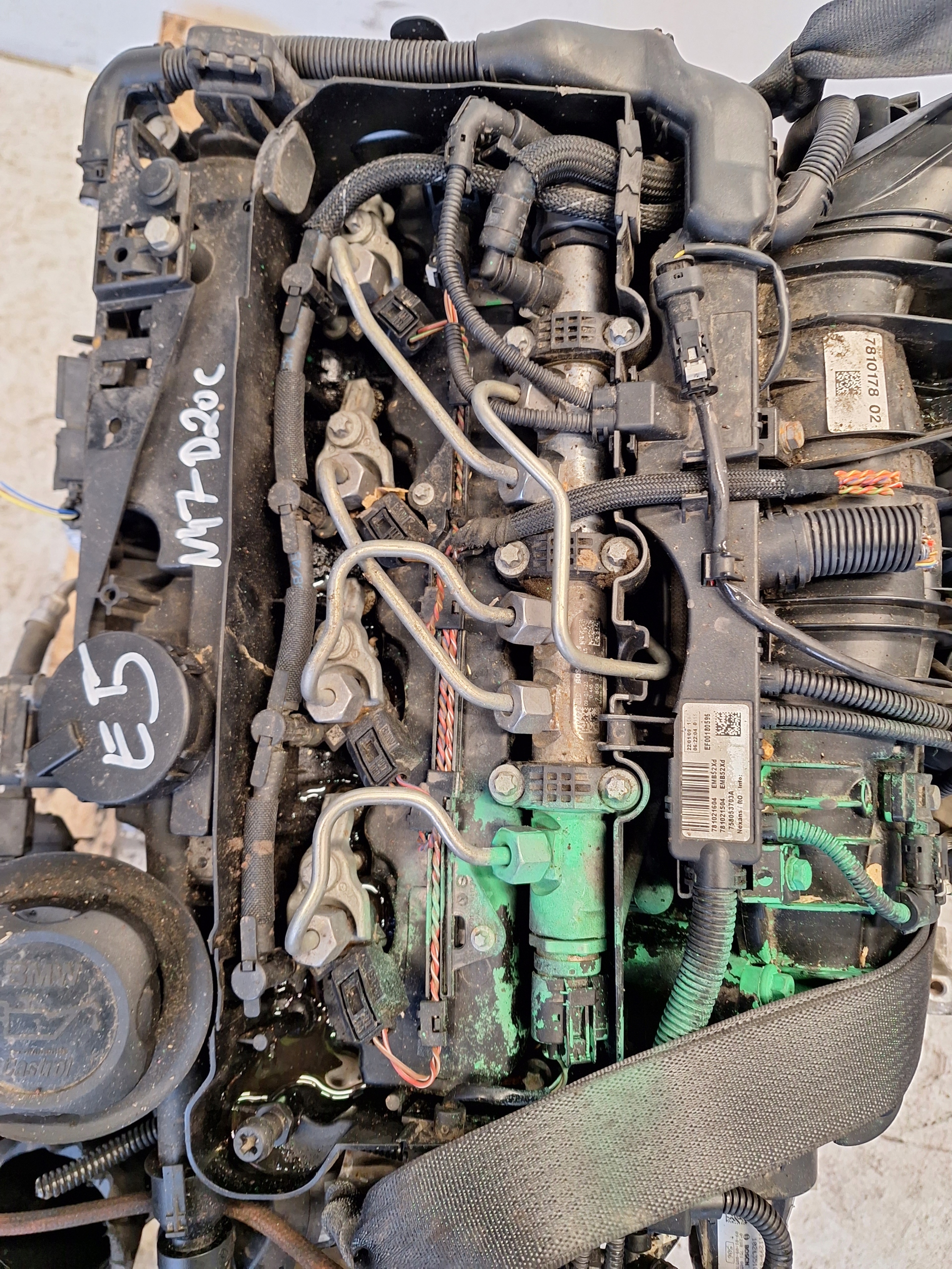 BMW E87 E90 E60 engine 2.0 DISESEL 175KM N47D20C EURO 5