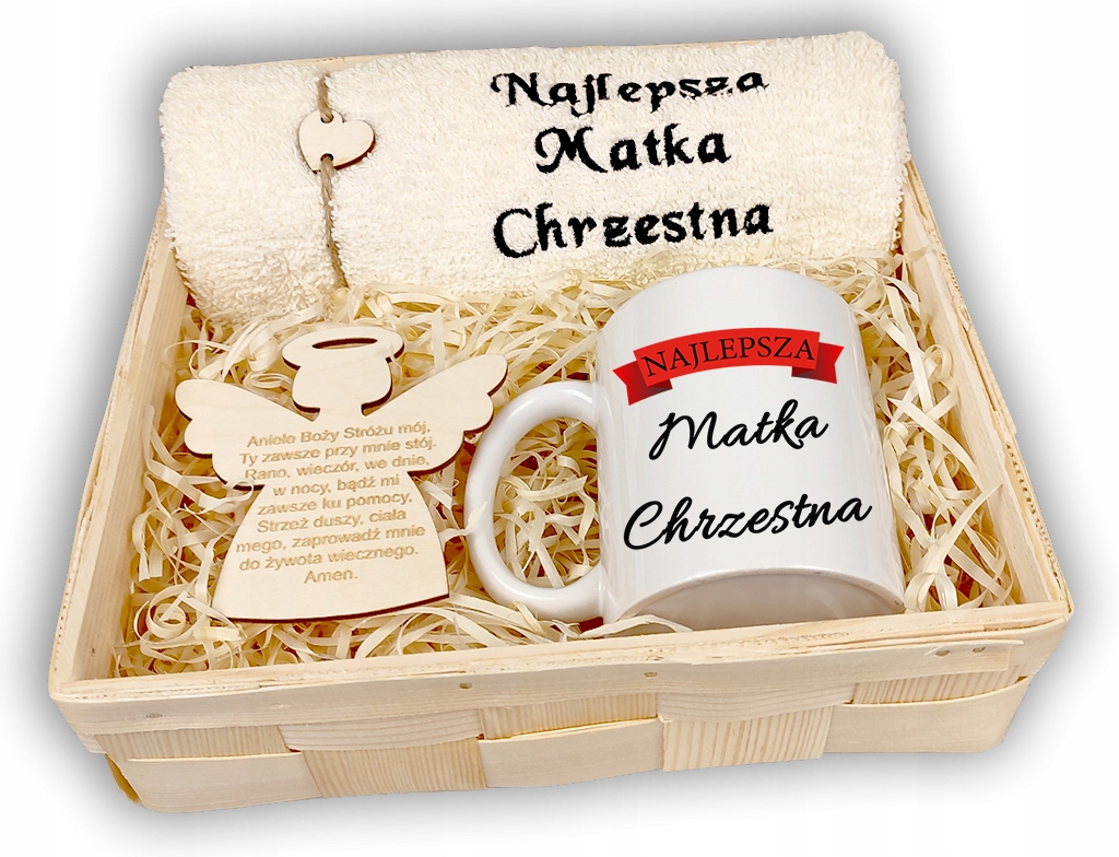 PODZIĘKOWANIE DLA RODZICÓW CHRZESTNYCH MATKI PIERWSZA KOMUNIA ŚWIĘTA Marka inna