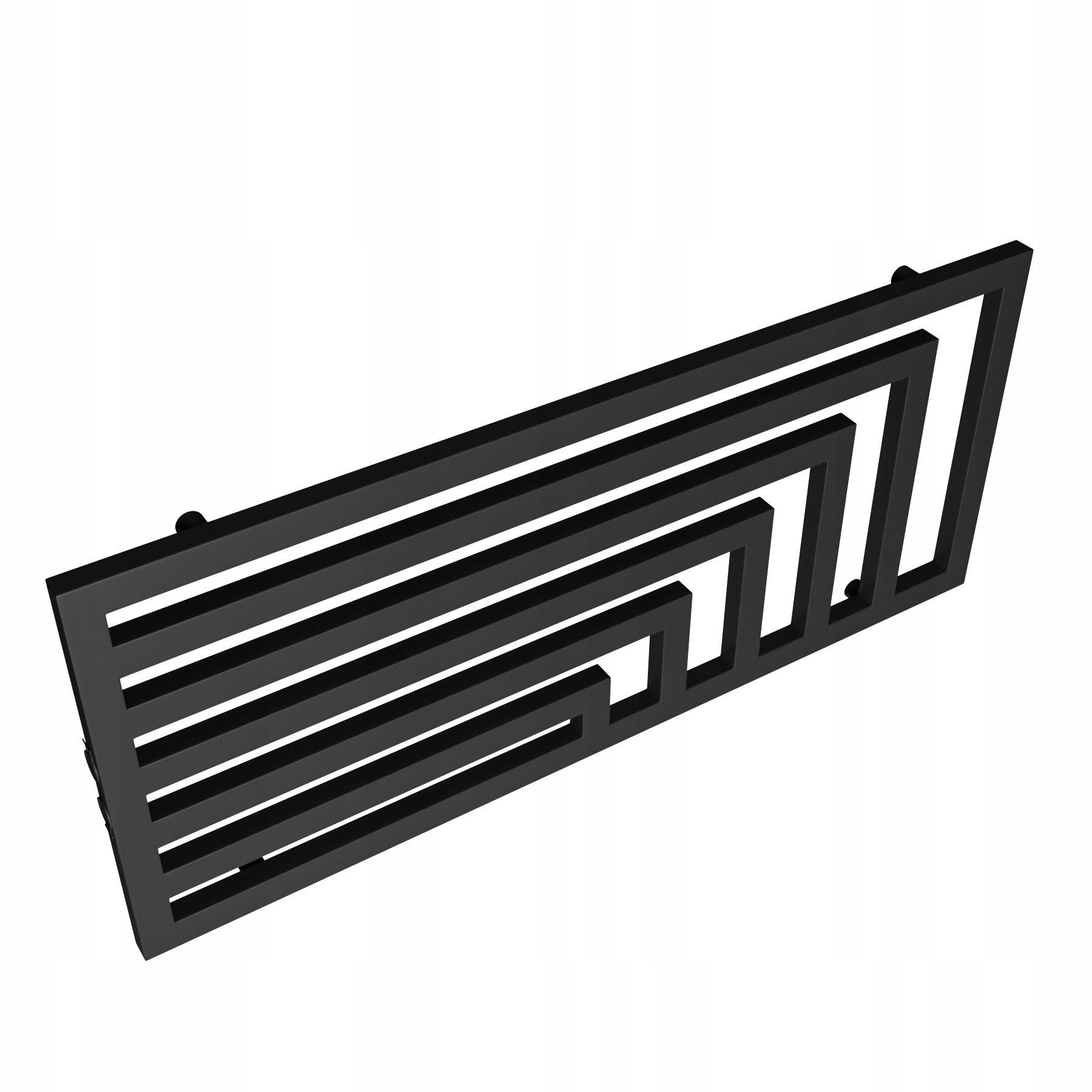 POZIOMY GRZEJNIK LAOS 52x80 CZARNY MAT Kod producenta EN 422-1