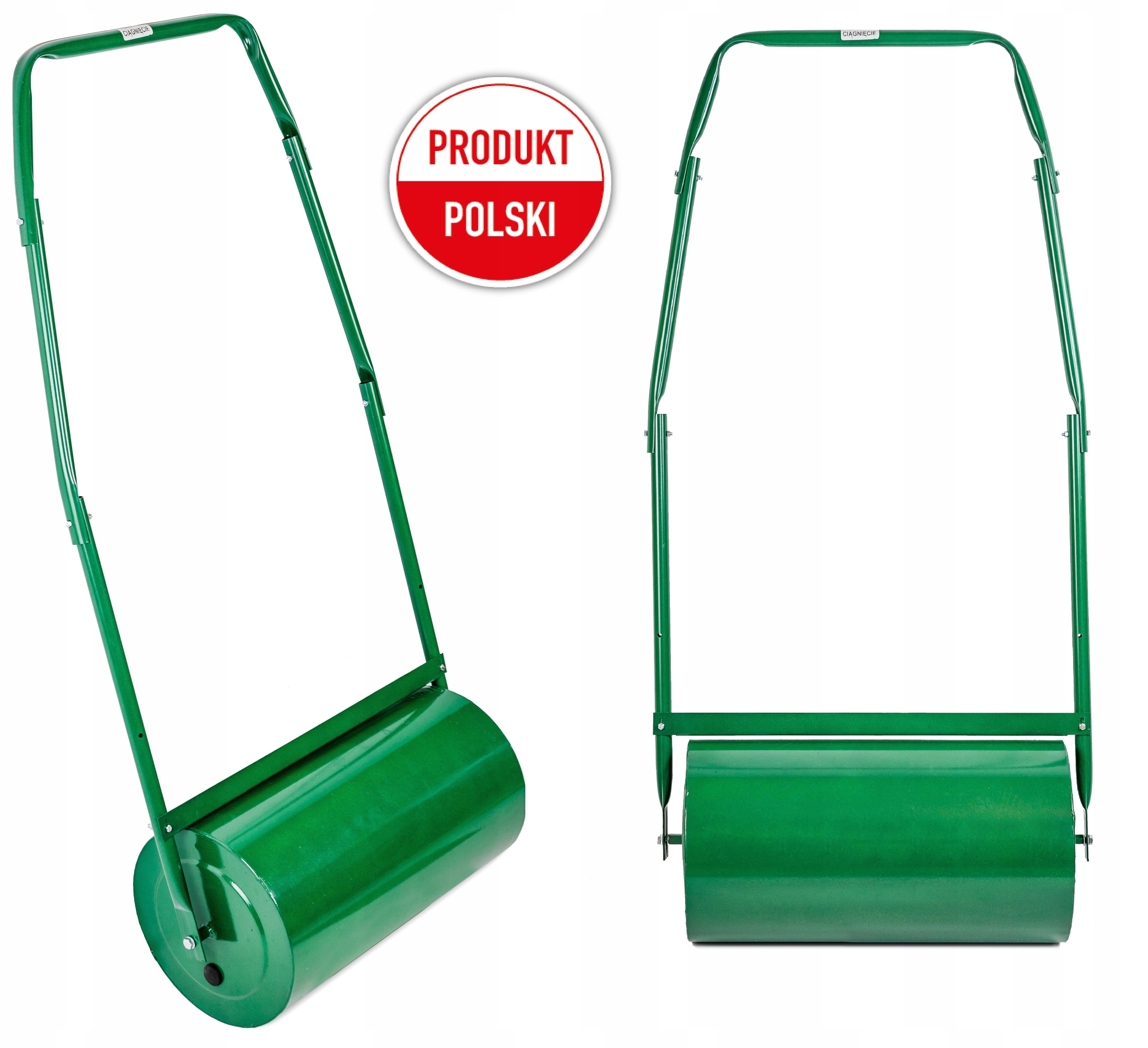 Valček Na Trávu, Trávnik, Záhradu, Kovový, Oceľový 50 CM, Objem 30 L