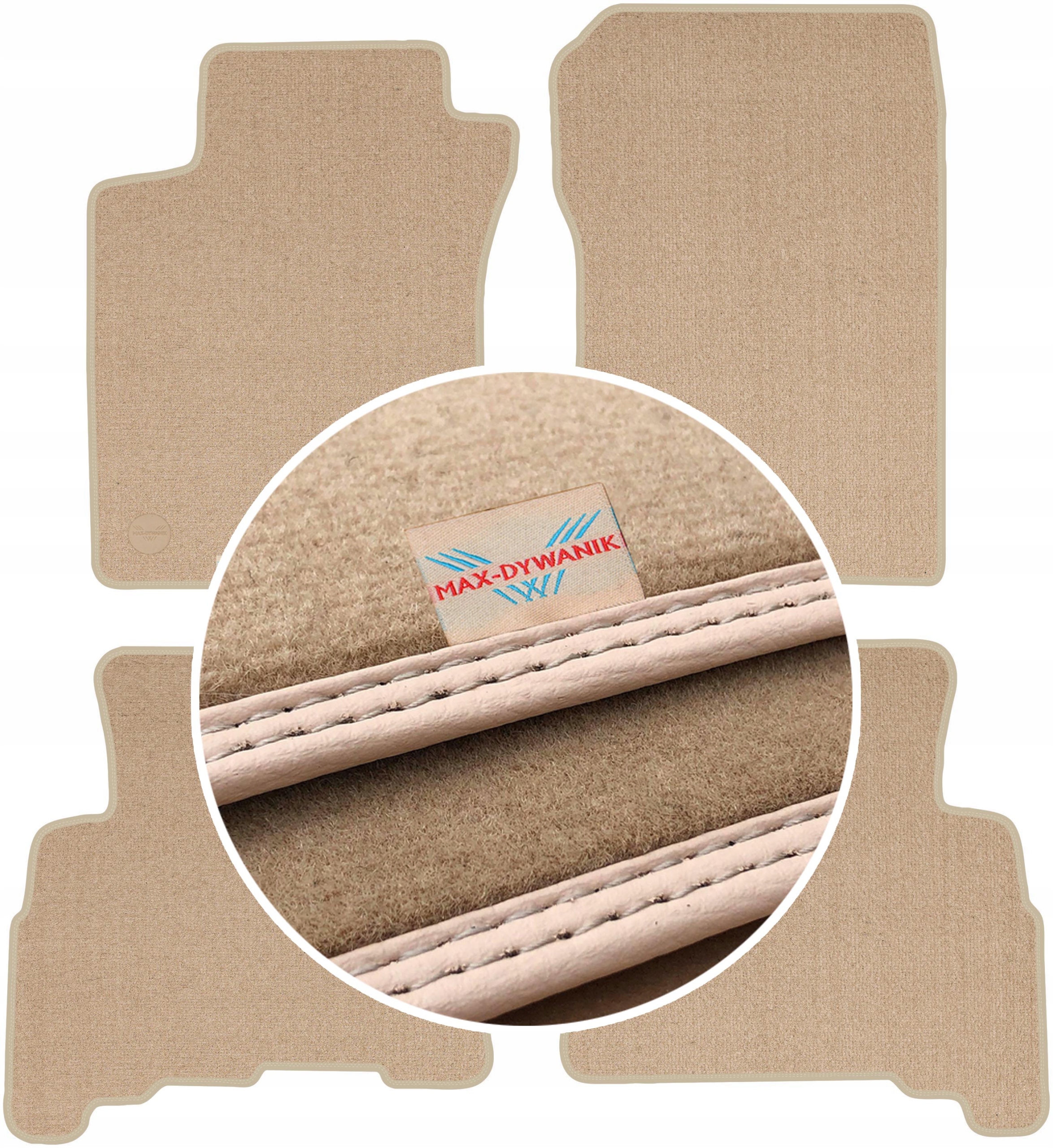 Land Cruiser J150 Long 09-17 Koberce do auta