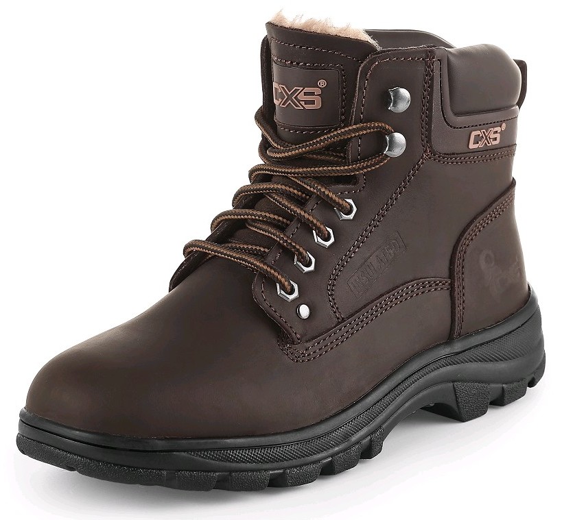 

Buty ocieplane zimowe skórzane śniegowce Grand 43