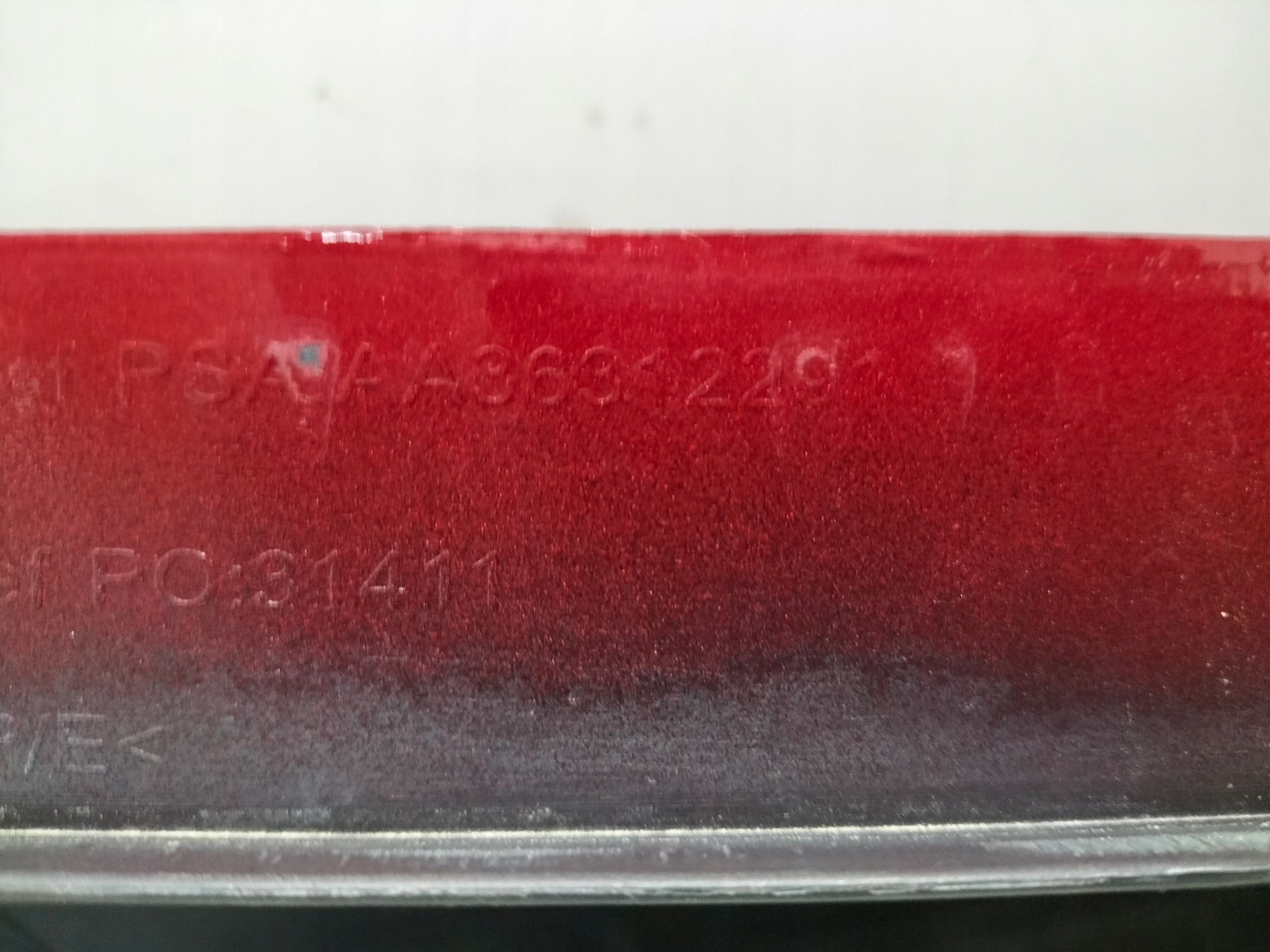 bumper rear rear part CITROEN C4 PICASSO II 13-18