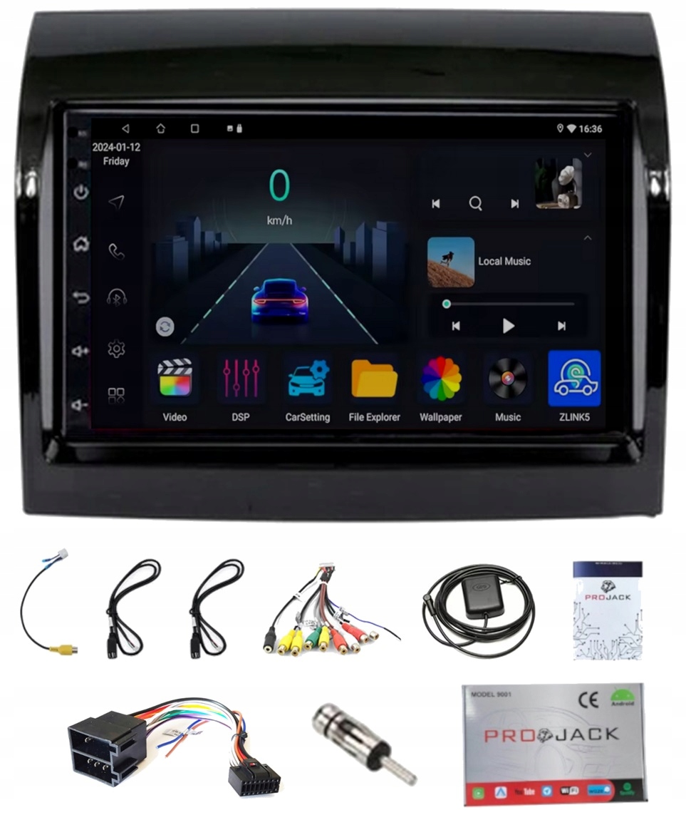 Autorádio Gps Android Usb Peugeot Boxer 2011-2022 Carplay Wifi Bluetooth Usb