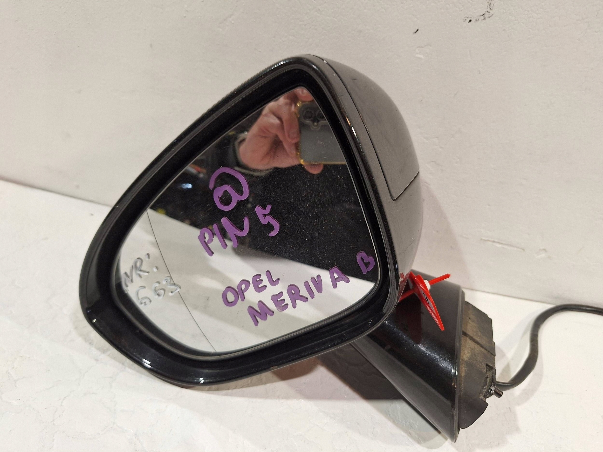 mirror exterior left 5 PIN OPEL MERIVA B 10