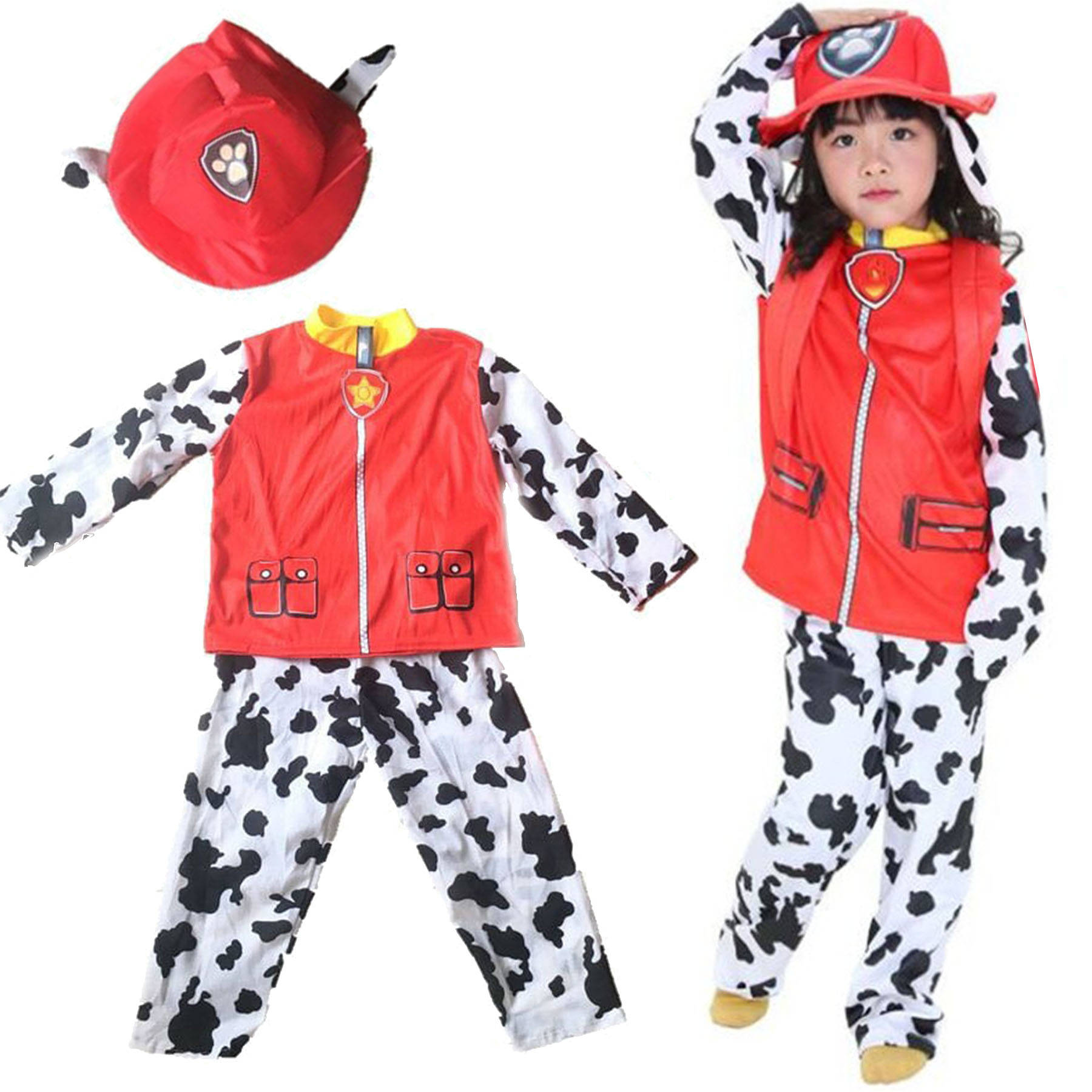 

Psi Patrol Strój Marshall Straż Przebranie Kostium