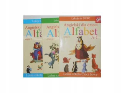 Angielki dla dzieci cz 1,2,3 bez DVD -