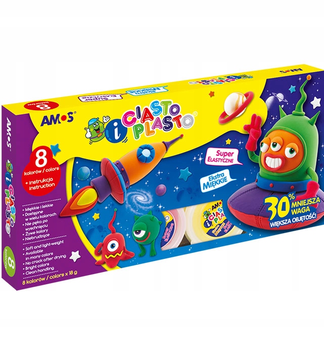 

Masa plastyczna CiastoPlasto Amos IC8P